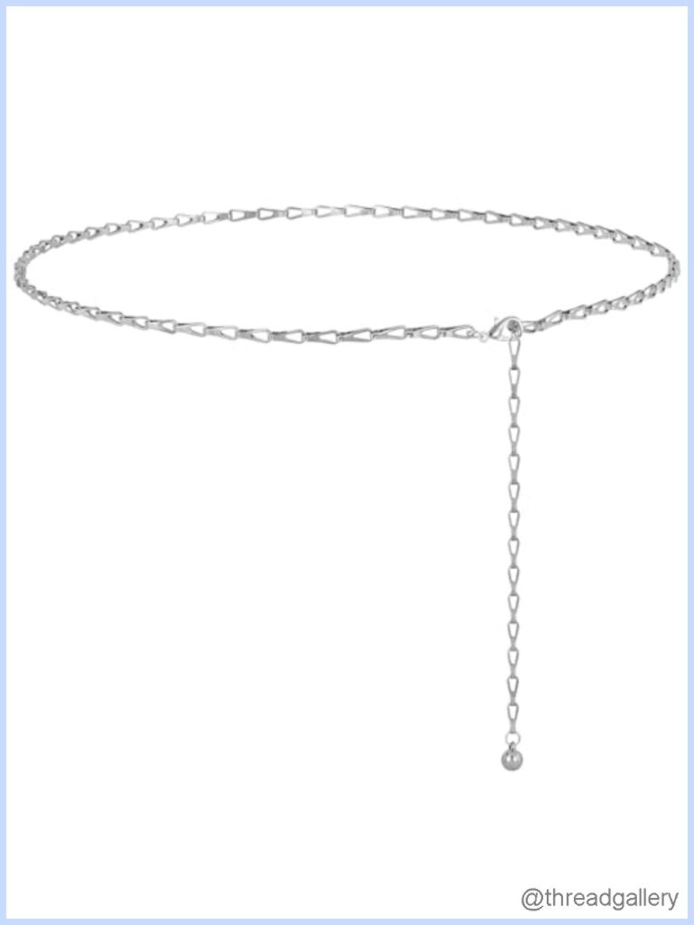 Gold Metal Waist Chain Belt for Women Adjustable Coin Pendant Body Link